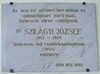 Szilgyi Jzsef emlktblja